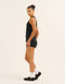 Nova Lycra® Pocket Racer Tank - Phantom Black