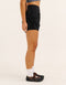 Nova Ruched Running Shorts - Phantom Black