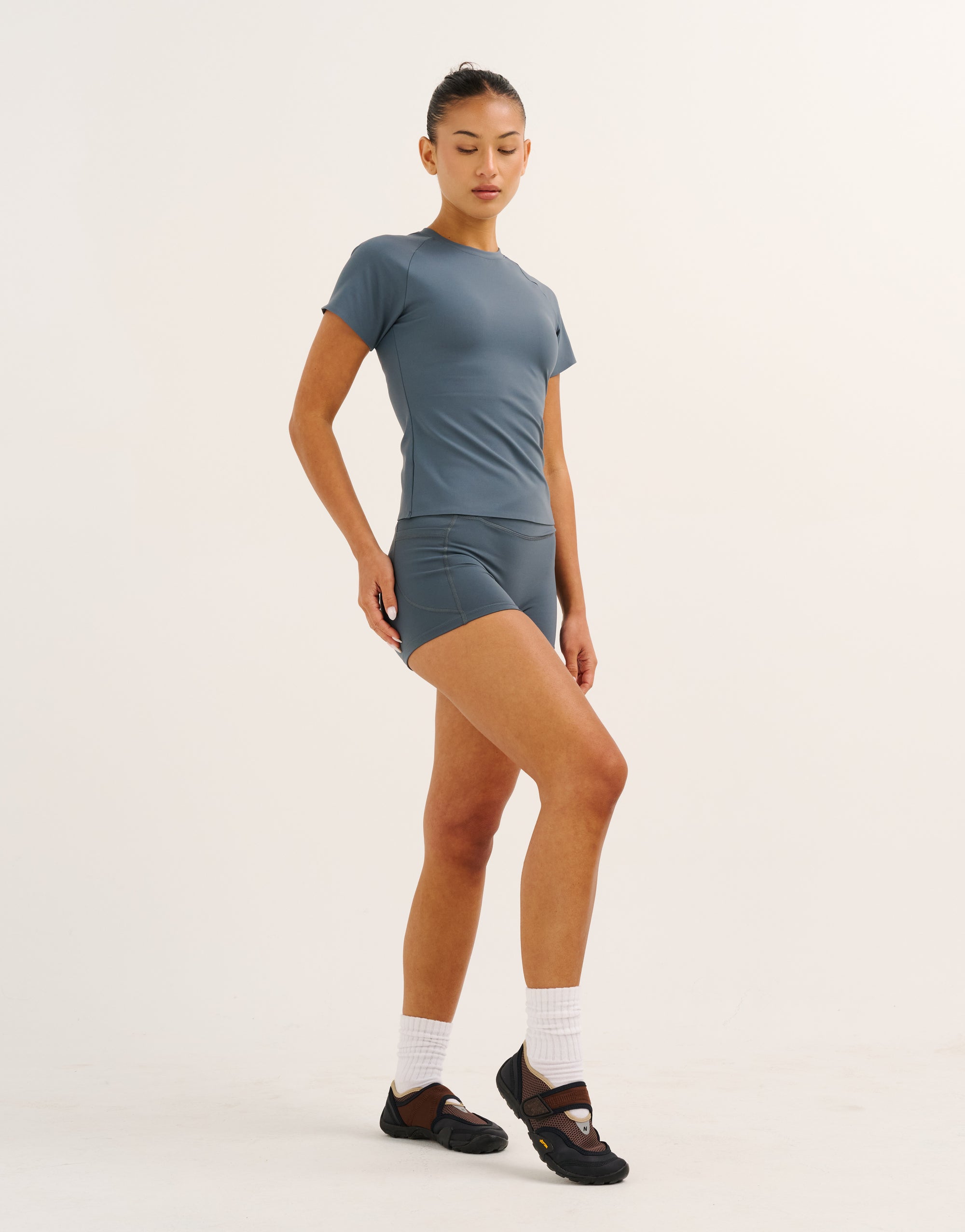 Nova Lycra® Tee - Storm Grey