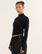 Nova Lycra® Zip Through Jacket - Phantom Black