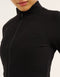 Nova Lycra® Zip Through Jacket - Phantom Black