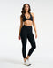 Force Scrunch Leggings (Minimal Logo) - Black