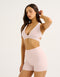 Echt Force Scrunch Shorts - Mauve