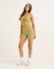 Echt Force Scrunch Shorts - Olive