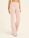 Terry Straight Leg Pant - Mauve