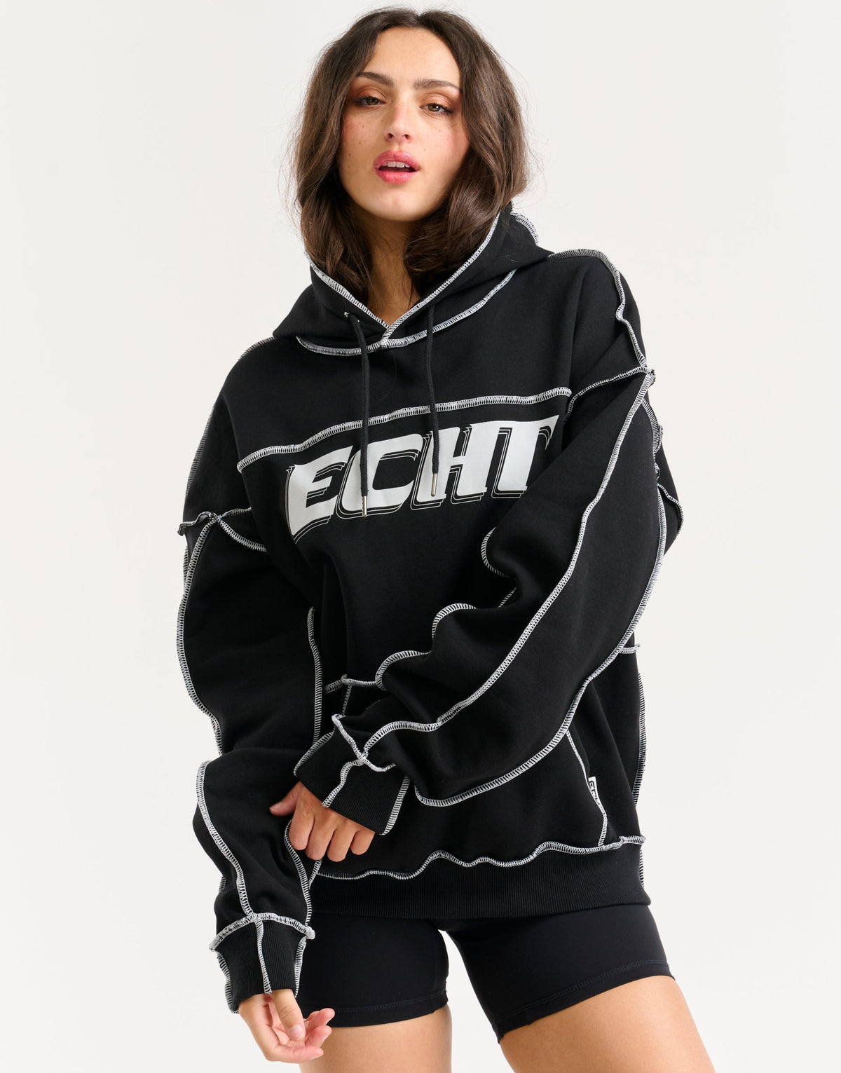 Track Hoodie - Black