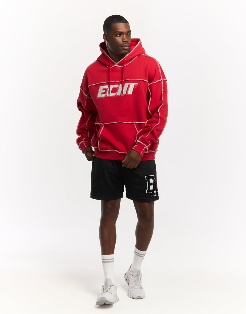 Track Hoodie - Red