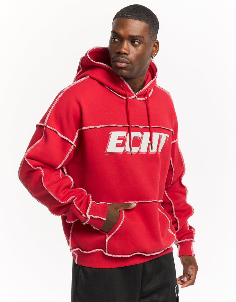 Track Hoodie - Red