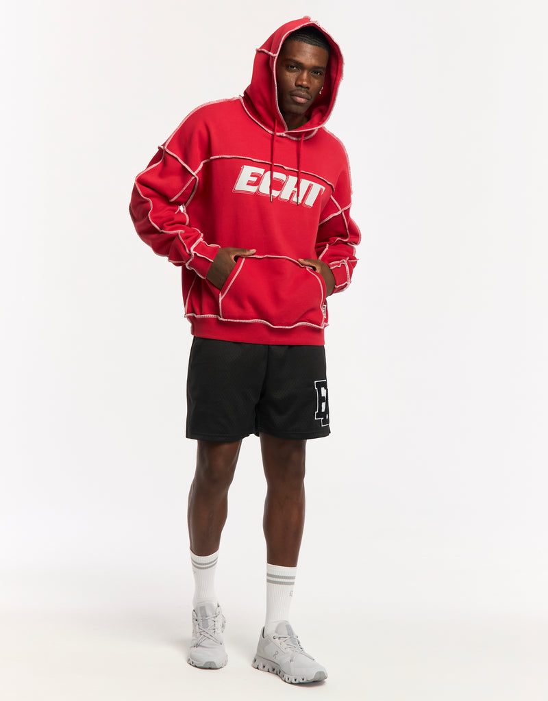 Track Hoodie - Red