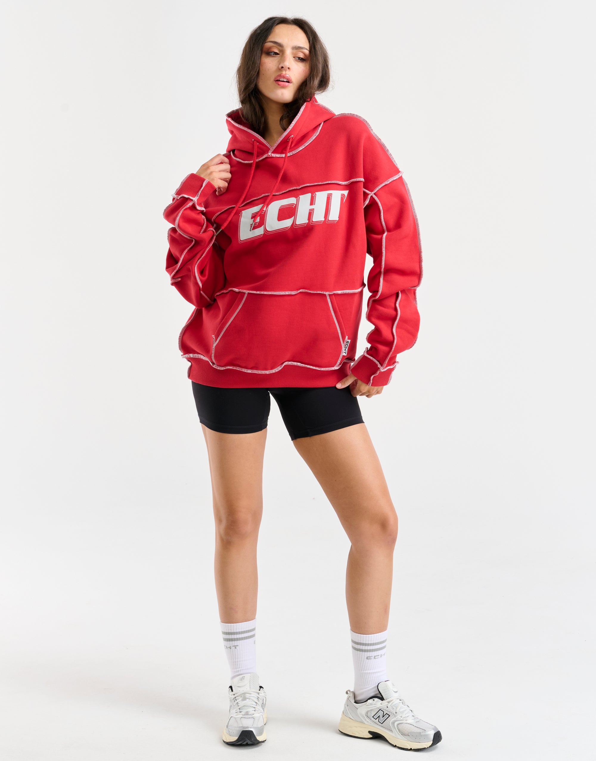 Track Hoodie - Red