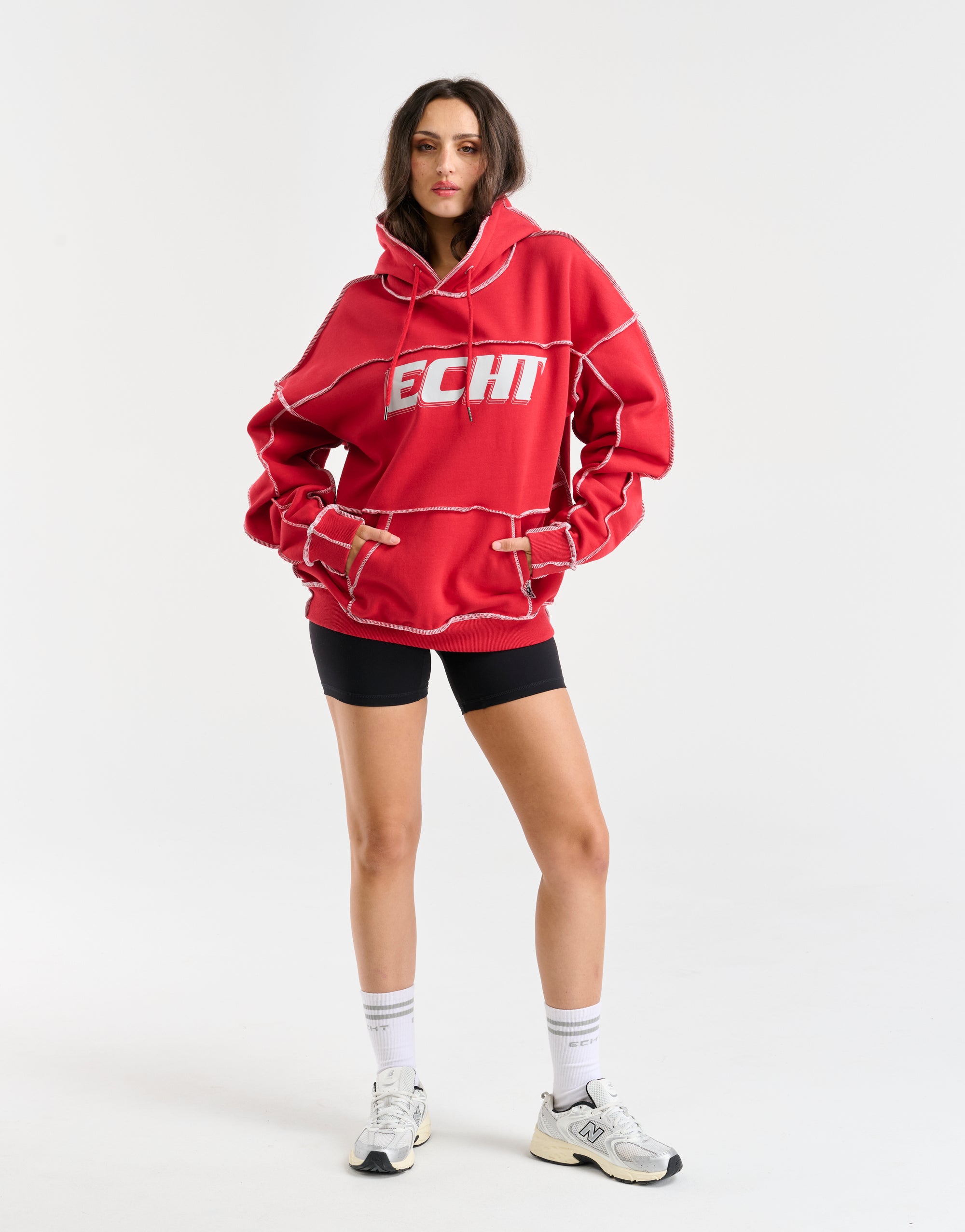 Track Hoodie - Red