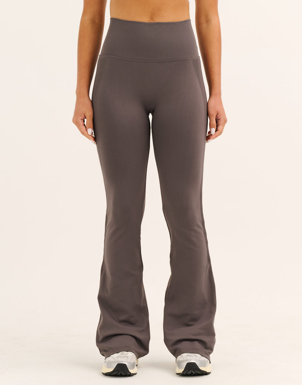 Arise Essential Flare Leggings - Slate Grey