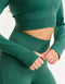 Arise Essential Zip-Up Long Sleeve - Green