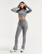 Arise Essential Zip-Up Long Sleeve - Charcoal