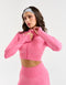 Arise Essential Zip-Up Long Sleeve - Pink