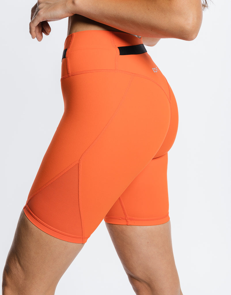 Crossover Shorts - Sunburst Orange