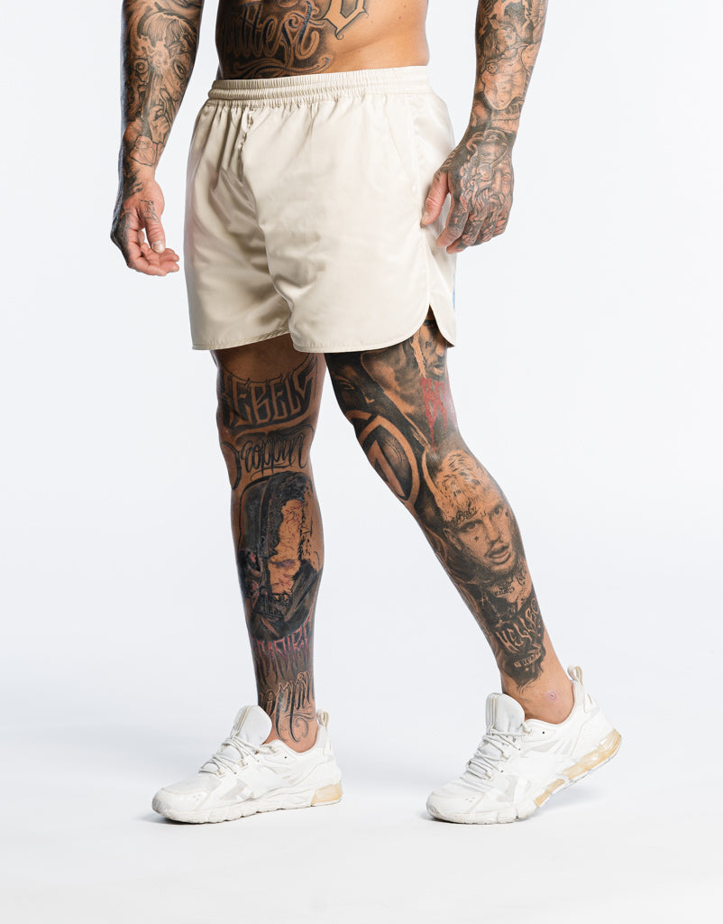 Fire Shorts - Cream White