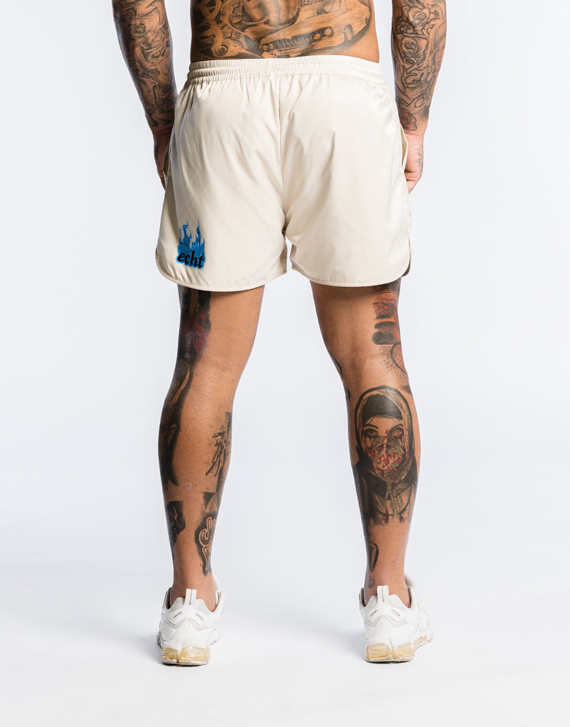 Fire Shorts - Cream White