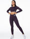 Arise Comfort Cropped Long Sleeve - Plum