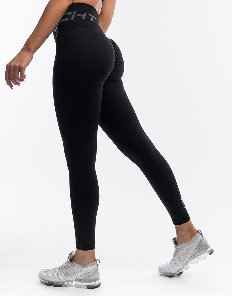 ECHT, Pants & Jumpsuits, Arise Scrunch Leggings V2 Black Medium Echt